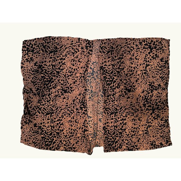 CCC Open Velvet Sheer Leopard Print Kimono Cardigan Cover Up One Size Fits Most - Picture 7 of 8